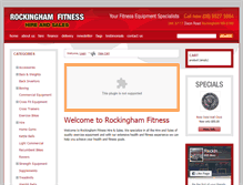Tablet Screenshot of fitnessequipmentperth.com.au